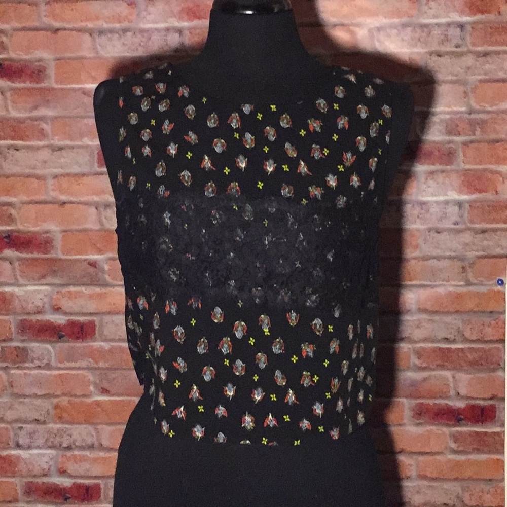 Floral Sleeveless Top